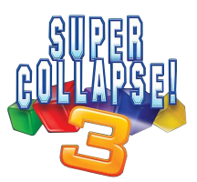 Super Collapse 3 title screen for Nintendo DS